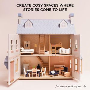 Le Toy Van Mayberry Manor Doll House – Wooden Playhouse by Papo