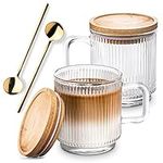 Combler Glass Coffee Mugs, Espresso