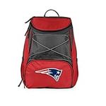 Red New England Patriots PTX Backpack Cooler