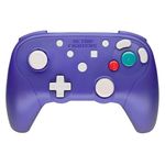 PURPLE BATTLERGC NEXT-GEN WIRELESS GAMECUBE CONTROLLER [RETRO FIGHTERS]