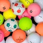 MysteryBOXD Lake Golf Balls - Premium Assortment of 24 Used Golf Balls, Including Grade Pearl, A & B Balls - Only Top-Tier Brands Included - Ideal for Golfers Of All Levels