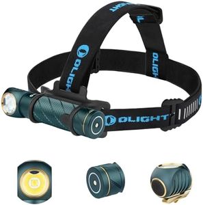 OLIGHT Perun 2 LED Rechargeable Head Torch Max 2500 Lumens Max 12.5 Days Max 166M Waterproof Flashlight with Headband (Dream Blue)