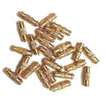 Tia Crafts Barrel Clasps for Jewelry Making, Necklace Locks- 50 pcs (Gold)