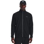 Under Armour Mens Storm Midlayer Full Zip Performance Jacket Black/Black/Gray L