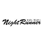 Night Runner JDM Drift Decal Vinyl Sticker|Cars Trucks Vans Walls Laptop| Black |7.5 x 1.4 in|DUC204