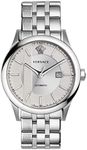 Versace Mens Silver 44 mm Aiakos Wa