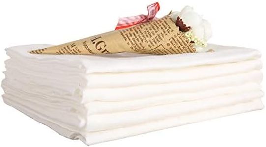 10 piezas de tela de algodón de doble capa de gasa de alta densidad pañales pañales de tela de algodon recien nacido bebe Meson