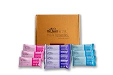 The Whole Truth - Energy Bars | SUPERSAVER Pack All-Flavours | Pack of 10 x 40g | Dairy Free & Sugarfree | No Artificial Sweeteners | No Preservatives | All Natural | Healthy Snack