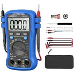 Digital Multimeter Auto-Ranging Volt Amp Ohm Meter,AN-39C 6000 Counts TRMS Electrical Tester DMM for AC/DC Current,Voltage,Resistance Cap,Hz,Diode,NCV and Temperature