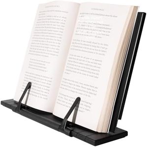 H&S Book Stand Recipe Cookbook Holder Stand Kitchen Bookrest Reading Rest Metal