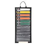 SUMNACON 12 Belts Martial Arts Belt Display Holder, Dust-proof Karate Taekwondo Belt Organizer Wall Hanging Martial Arts Belt Holder Belt Hanger for Martial Arts Karate Taekwondo Learners (No Belts)