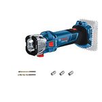 Bosch Professional 18V System Cordless Rotary Tool GCU 18V-30 (brushless Motor at 30,000 RPM, incl. 3 x Collet, Vacuum Adapter, 1x Spiral bit 1/8" and 1x Multi-Purpose bit 1/8")