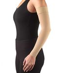 Truform Lymphedema Armsleeve, 20-30 mmHg, Compression, with Dotted Silicone, Beige, Large