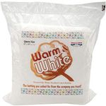 Warm Company Batting Warm & White Cotton Batting (90in x 108in) Queen Size