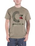 Commodore 64 C64 Logo - Vintage Men T-Shirt Mottled Green M, 50% Cotton, 50% Polyester, Regular