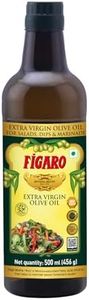 Figaro Extra Virgin Olive Oil- 100% Natural and Cold Extracted- Perfect for Salad, Paratha, Marinade - Imported from Spain- 500ml Bottle