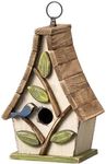 Glitzhome 9.5" H Hanging Bird House