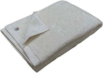 Imabari Towel, 1 Bath Towel, Organic Cotton, 25.6 x 53.1 inches (65 x 135 cm), Large, Water Absorbent, Skin-Friendly, Fluffy