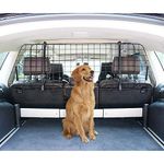 Amazon Basics Adjustable Dog Car Barrier - 16-Inch, Black