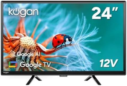 Kogan 24" LED Smart AI Google 12V TV - R98T - KALED24R98TA - 24 Inch