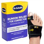 SharpCost Dr. Scholl's Bunion Relief & Toe Corrector, 1 Support Set (1 Left, 1 Right) SharpCost Dr. Scholl's Bunion Relief & Toe Corrector, 1 Support Set (1 Left, 1 Right)