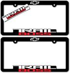 (2) TRAIL BOSS License Plate Frames