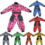 Zorax Soft interior/durable exterior CUB Kids Motocross CAMO Suit Children Motorbike Motorcycle Race Clothing Child ATV Karting Suit Overall