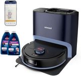 Bissell FlexClean FurForce Robot Vacuum & Mop with No Tangle Pet Brush Roll, LiDAR Navigation & Liftable Pad for Pet Hair Removal on Hard Floors & Rugs, 180min Runtime 60-Day Dust Collection, 4270F