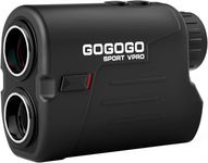 Gogogo Sport Vpro Golf Range Finder with Slope Switch, Magnetic Strip, Tournament Legal, Laser Golf Rangefinders 1000Yards with 6X Magnification Clear View, Pin-Seeker & Flag-Lock & Vibration Class 1