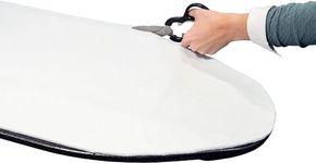 Leifheit Ironing Board Padding, Molleton Felt ironing board foam, with a Universal Foam Pad to Fit All Ironing Surfaces, Cut down-to-size, 140 x 45 cm, Turquoise