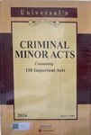 Criminal Minor Acts (157 Important Acts and Rules) with State Amendments & Short Comments