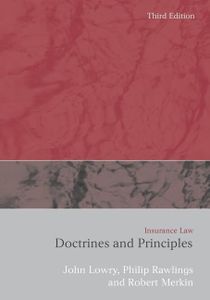 Insurance Law: Doctrines and Principles