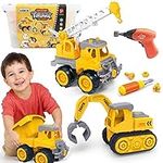 Construction Trucks Take Apart Toys