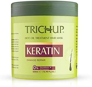 Trichup Keratin Hair Mask - 500 ml | For Dry & Damaged Hair | Helps to Reduce Split Ends | Improved Hair Appearance