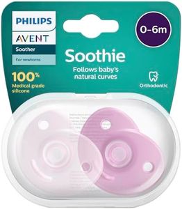 Philips AVENT Soothie, 0-6 Months, Pink, 2-Pack, SCF099/22