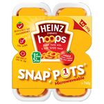 Heinz Hoops Snap Pots, 4 x 190 g