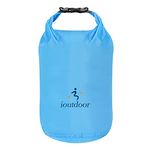 ioutdoor Waterproof Dry Bags Lightweight 2L/5L/10L/20L Keep Dry Clean, Dry Compression Sacks Small Large for Kayaking, Hiking, Swimming, Camping, Canoeing, Boating, Fishing (Blue, 5L)