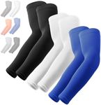 OutdoorEssentials UV Sun Protection Arm Sleeves - Compression Arm Sleeve, UV Arm Sleeves for Men,Women - Sports Cooling Sleeves, Baseball, Golf