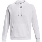 Under Armour Mens Rival Fitted OTH Hoodie White XL