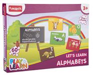 Funskool - Play & Learn-Alphabet,Educational,60 pieces,Puzzle,for 3 year Old Kids and above,Toy