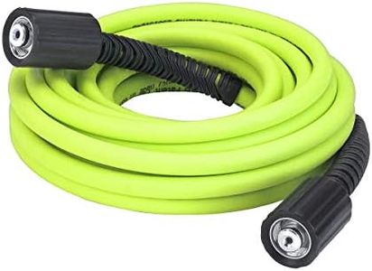 Flexzilla Pressure Washer Hose with M22 Fittings, 1/4 in. x 25 ft., ZillaGreen - HFZPW3425M-E