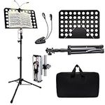Sheet Music Stand with Light & Phon