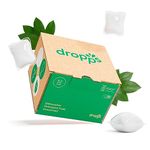 Dropps Dishwasher Detergent | Unscented, 32 Pods | Fragrance & Dye Free | Deep Cleans for Sparkling, Shiny Dishes| Low-Waste Packaging | No Pre-Wash | Powered by Natural Mineral-Based Ingredients