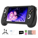 RG556 Retro Handheld Game Console 128G with 4000 Games, Android 13 Unisoc T820 5.48-inch AMOLED Screen Support WiFi Video Games Player for Adults Kids ((4+128G)+128G)