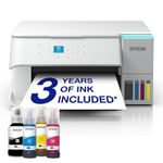 Epson EcoTank ET-2956 Ink Tank Printer | Busy Home Use | Wireless | A4 | Print, Copy, Scan | 3.7cm LCD Screen | Double-Sided Printing | Includes up to 3 Years of Ink