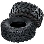26X11-12 ATV All Terrain Tires, A102, 6 PR Heavy Duty Tubeless Off-Road Tires, for Mud Sand Snow, 2 Pack