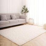 OHWPEAT Shag Soft Area Rugs for Bed
