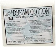 Quilter's Dream Cotton White Request Batting (93" x 72") Twin