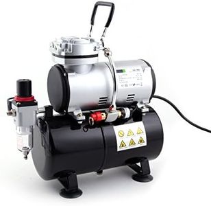 Fengda Airbrush Kit with Compressor – Portable Painting Set