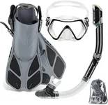 ZEEPORTE Mask Fin Snorkel Set, Trav